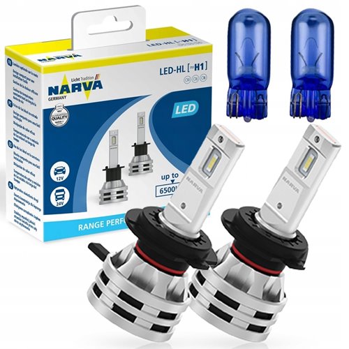 Żarówki led h1 narva performance germany 6500k