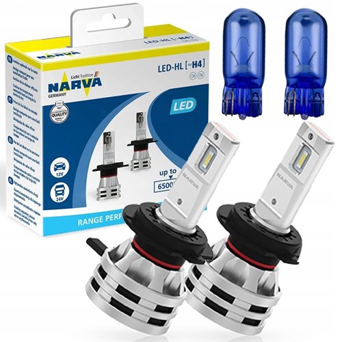 Żarówki led h4 narva performance germany 6500k