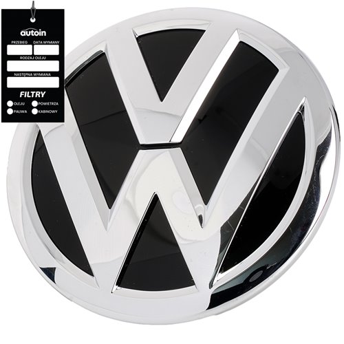 Znaczek logo emblemat przód w gril do vw polo v 6c