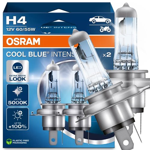 Żarówki Osram H4 Cool Blue Intense 5000K