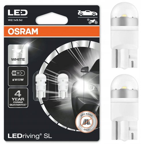 Żarówki osram w5w led cool white 6000 k ledriving