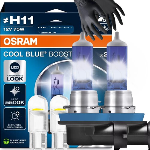 Żarówki H11 Osram Cool Blue Boost 5500K 