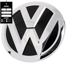 Znaczek logo emblemat przód w gril do vw polo v 6c0853600 oryginał