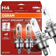 Żarówki H4 OSRAM Night Breaker Silver zestaw