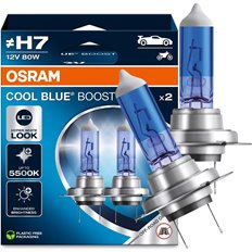 Białe żarówki H7 Osram Cool Blue Boost 62210CBB 12V 80W (2 sztuki)