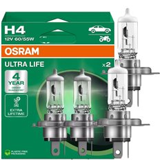 Żarówki H4 Osram Ultra Life  64193ULT 12V 60/55W (2 sztuki)