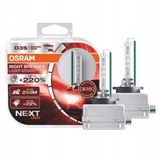 Żarówki Osram d3s night breaker laser 220%